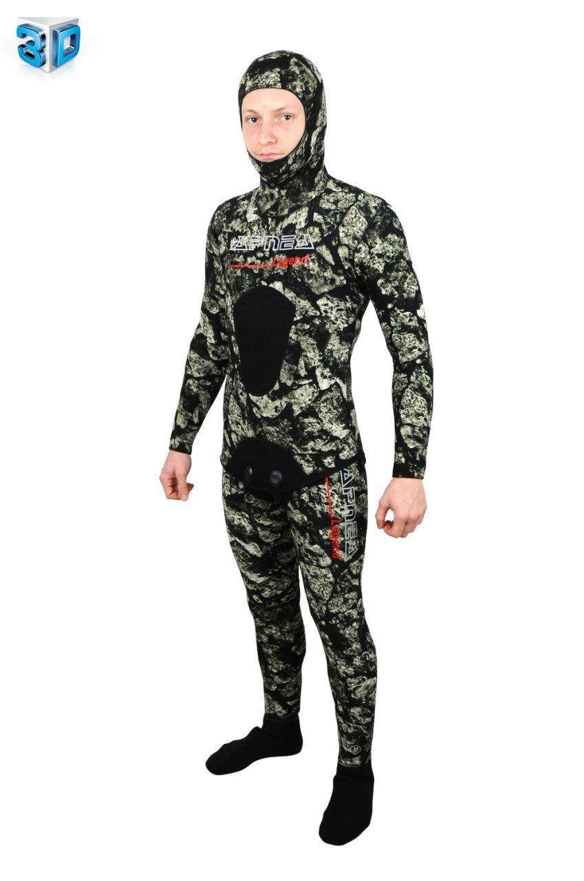 APNEA LEGEND 3D KAMUFLAJ 5MM ELBİSE XXL