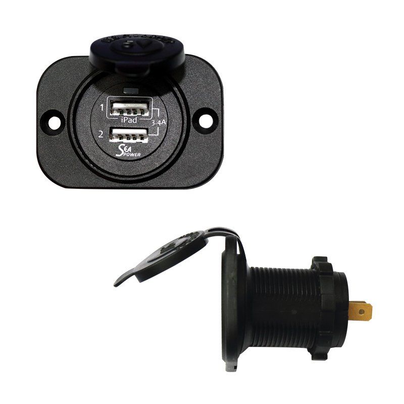 USB ŞARJ SOKETİ 12/24V DC