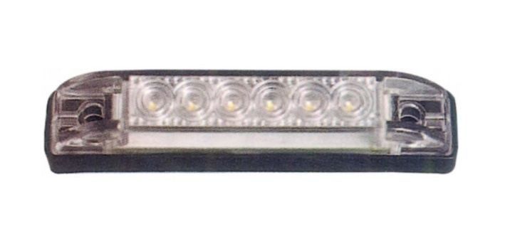 Basamak Lambası 12V Mavi 6 Led