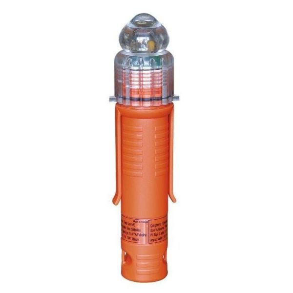 Çakarlı Can Yeleği Işığı Led 2 Pilli