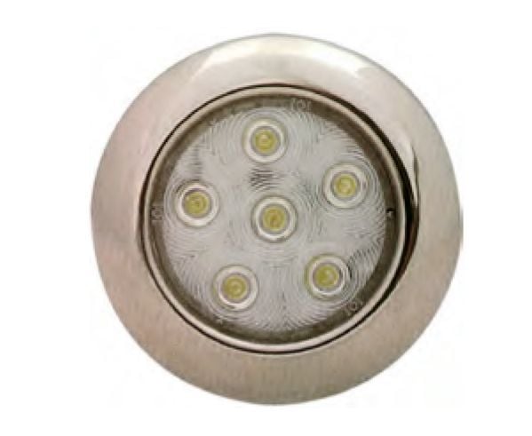 Krom Spot 24 V Gün Işığı 6 Ledli