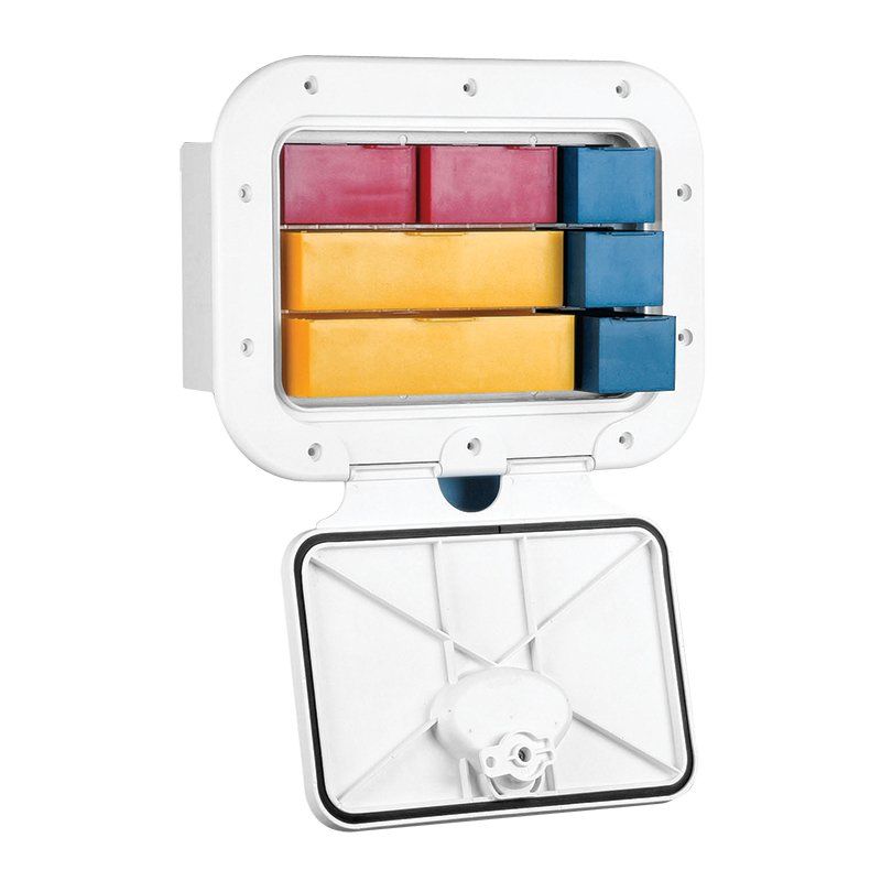 CLASSIC Saklama Hatchi Çekmeceli & Lock, Beyaz, 275x375mm