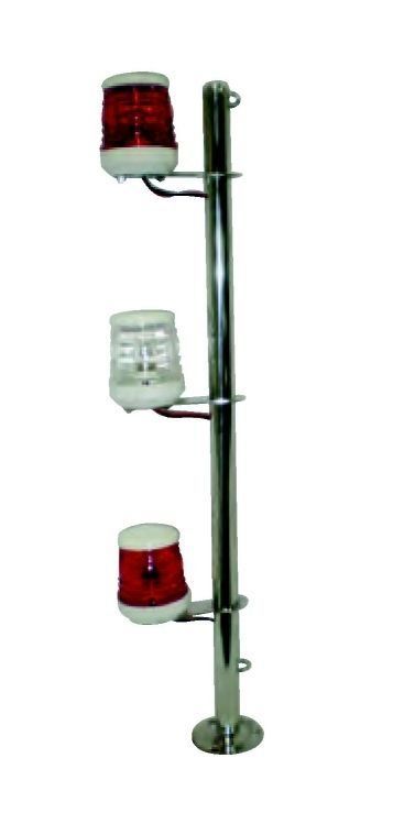 Arıza Feneri  Krom 56 cm Bayrak Asılabilir