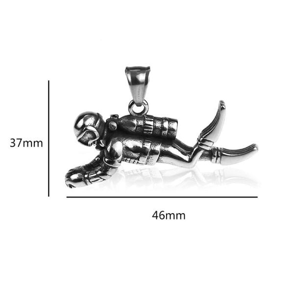 DALGIÇ KOLYE UCU PASLANMAZ ÇELİK