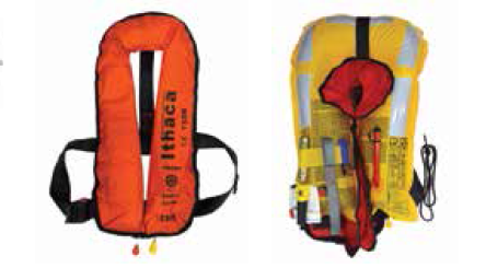 Can Yeleği Solaslı  2x33gr. Tüplü / Otomatik+Manuel  Emniyet Kemerli / Kaldırma Halkalı