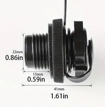 Şişme bot ve Hava Yatağı için Hava Valfı Kapak