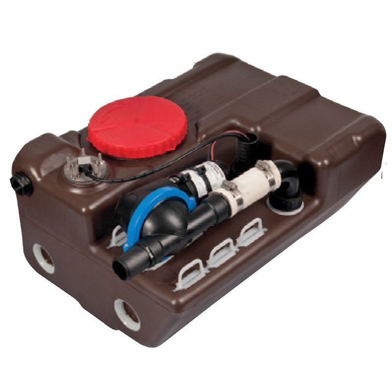BLIZZARD Tank Waste Water 40lt w/Pump 12V & Sensor