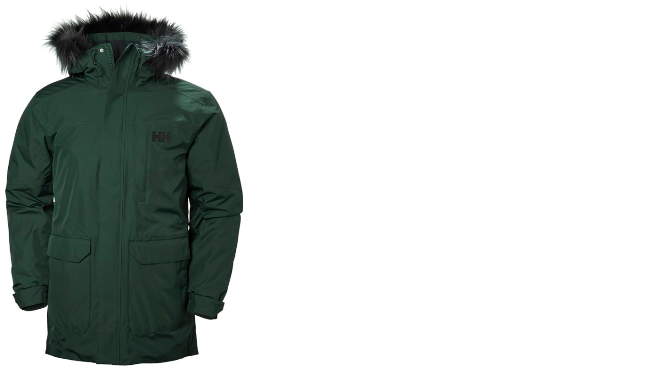 HH DUBLINER PARKA DARKEST SPRUCE XL