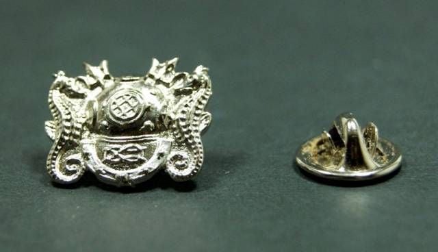 Rozet,Dalgıç Başlığı/Denizatı(beyaz)