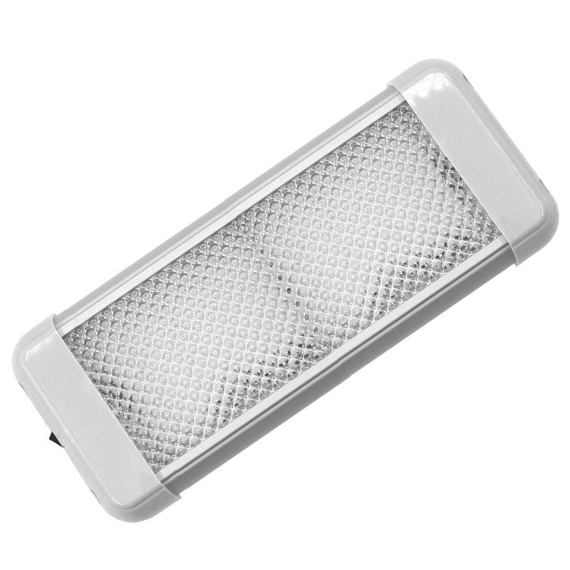 Aqua LED'li Tavan Lambası, yuvarlak, anahtarlı, 9.6W, 12&24V Multivolt DC
