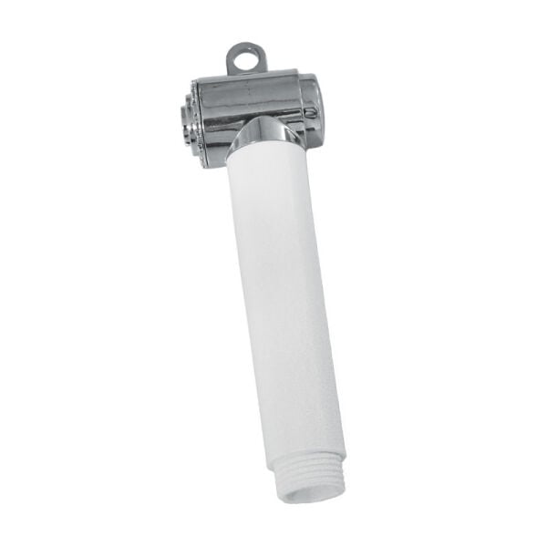 Classic Shower Head, 1/2'' Thread, White