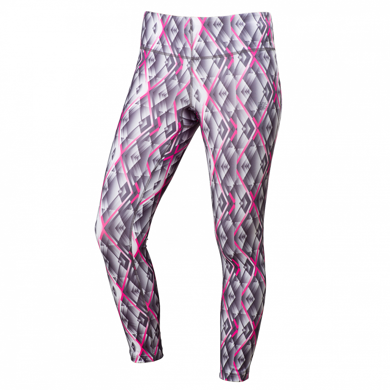 W VTR PRINTED 7/8 CAPRI,Gri-Pembe