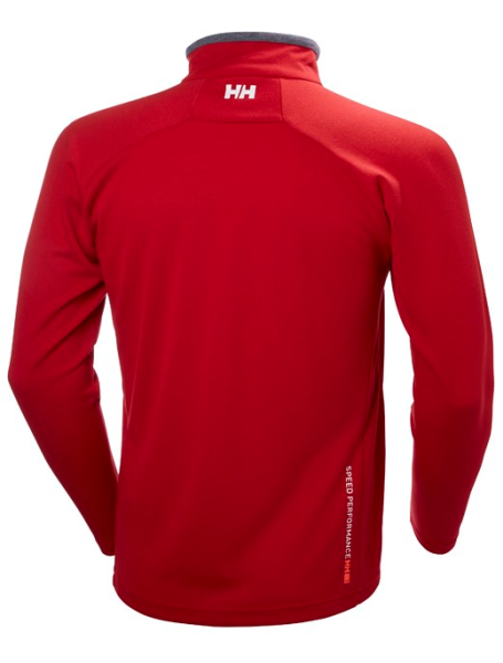HH HP 1/2 ZIP PULLOVER RED L