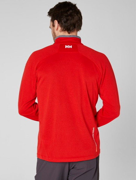 HH HP 1/2 ZIP PULLOVER RED XXL