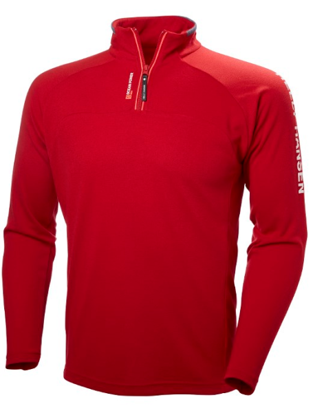 HH HP 1/2 ZIP PULLOVER RED XXL
