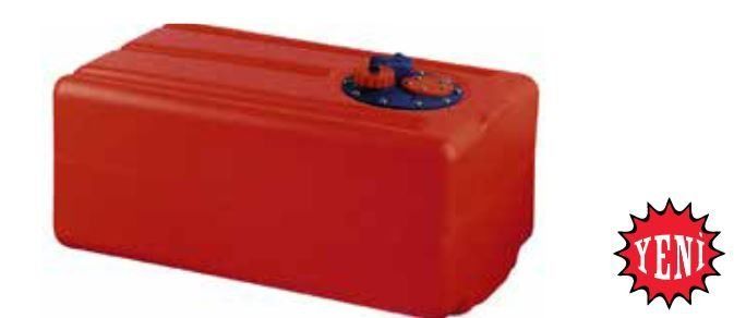 CAN YAKIT TANKI 73 LT 75x39x29  cm kırmızı