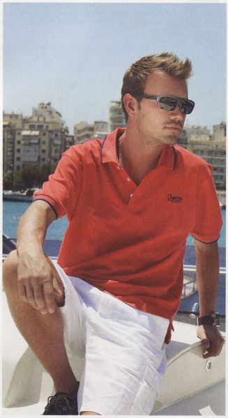 Crewman PoloTişört Kırmızı XXL