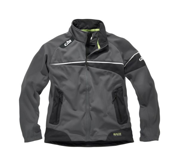 RACE SOFTSHELL CEKET Asphalt Grey/Graphite M