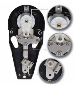 Kumanda Kolu Çiftli  Siyah  Gaz+Şanzıman