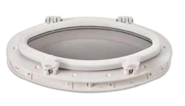 İÇTEN MONTAJ ABS ELİPS LUMBOZ BEYAZ 40x21 CM