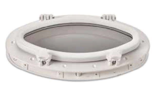 İÇTEN MONTAJ ABS ELİPS LUMBOZ BEYAZ 40x21 CM