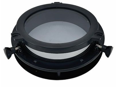 İÇTEN MONTAJ ABS YUVARLAK LUMBOZ SİYAH ÇAP:265 MM