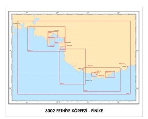 Yat Haritası (3002 Fethiye Körfezi – Finike)
