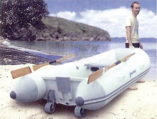 ŞİŞME BOT TAŞIMA APARATI PLASTİK ÇİFTLİ