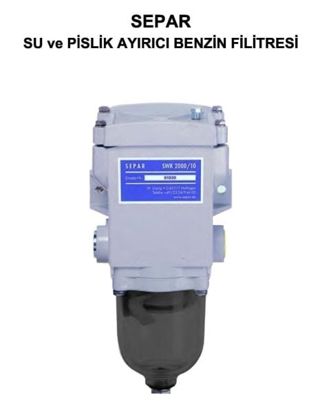 Benzin Filitresi SWK - 2000 / 5 / MB Max.400 Hp