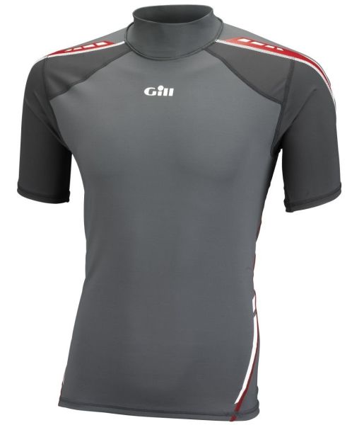 ERKEK SPORT UV RASH VEST SS Asphalt Grey/Graphite S