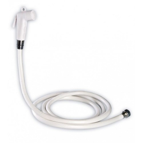 DUŞ SETİ, DUŞ BAŞI VE HORTUMU, 2,5 M, BEYAZ
