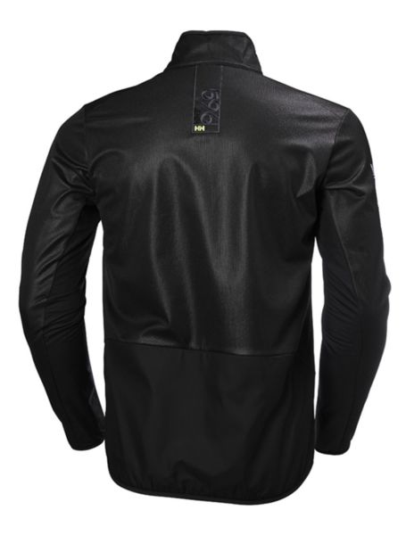 HH FJORD WINDPROOF FLEECE ERKEK MONT Ebony L