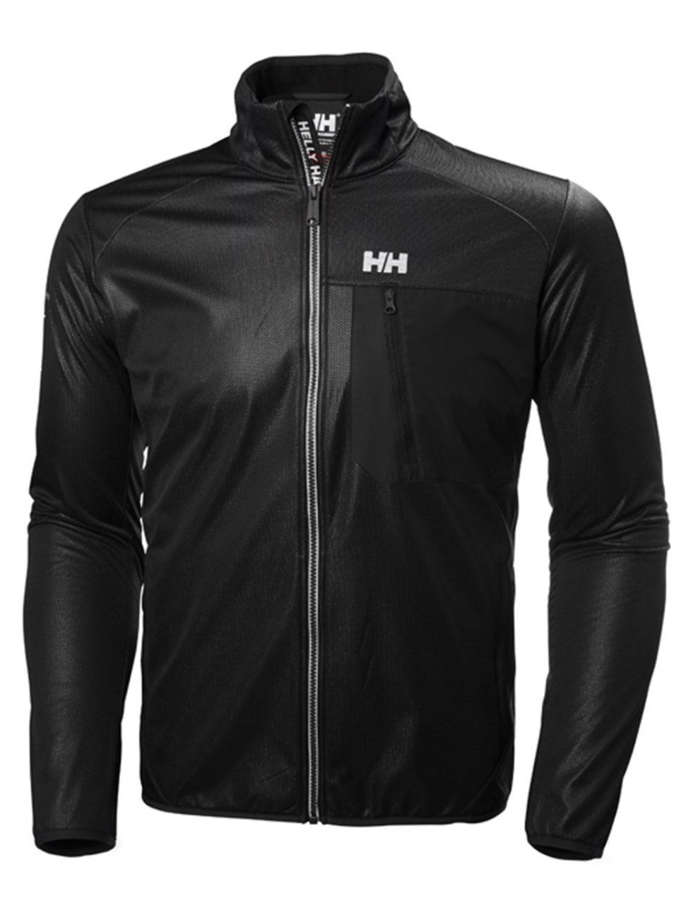 HH FJORD WINDPROOF FLEECE ERKEK MONT Ebony L