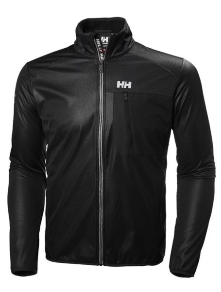 HH FJORD WINDPROOF FLEECE ERKEK MONT Ebony L