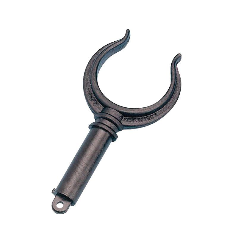 Oarlock, Ø53mm,  Polyamide, Black