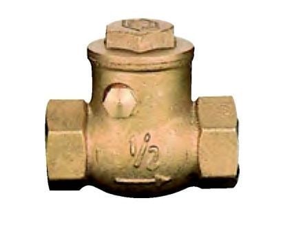 Çalpanalı Çek Valf 1/2'' Sarı