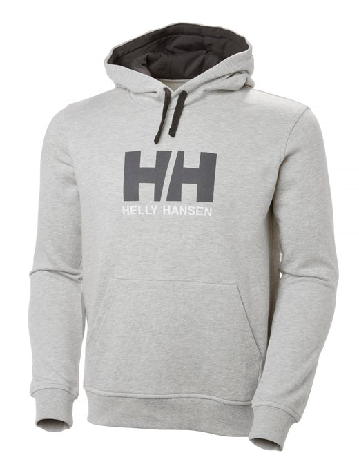 HH HH LOGO HOODIE GREY MELANGE
