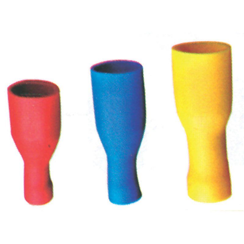 Tam İzoleli Ayrı-Çift Sıkmalı,Kırmızı 0,25-1,15Mm2