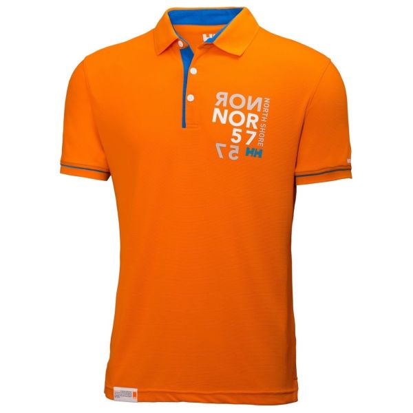 HP RACING POLO YAKA T-SHIRT,Orango M