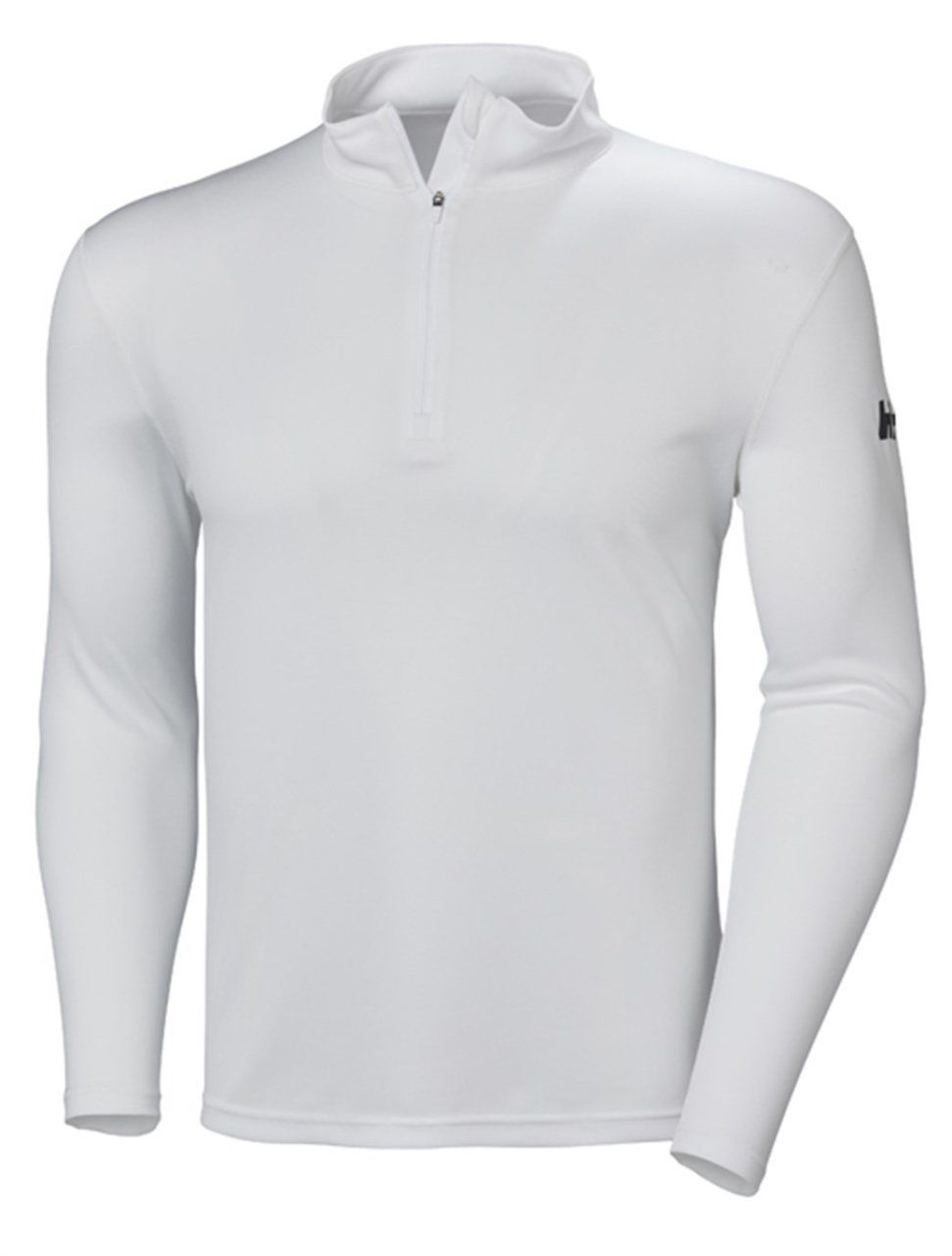 HH HH TECH 1/2 ZIP UZUN KOL ERKEK TİŞÖRT White
