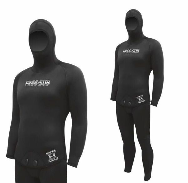 FreeSub Elbise - 9 mm (Dalış Elbisesi) - 9mm S