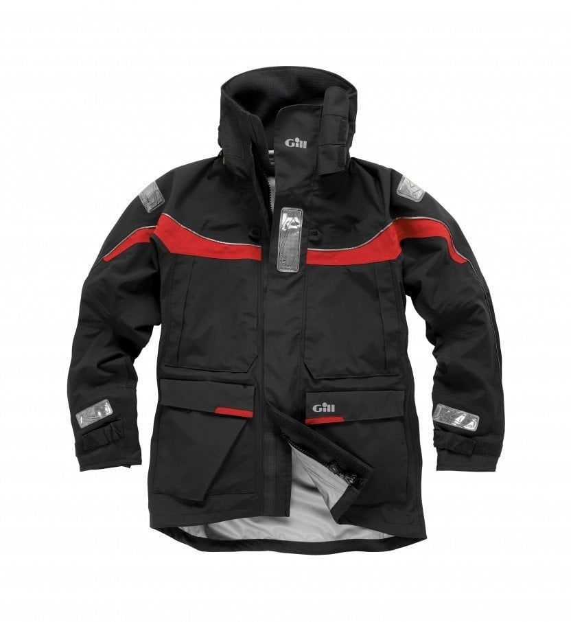 OS1 Erkek Ceket Graphite/Red M