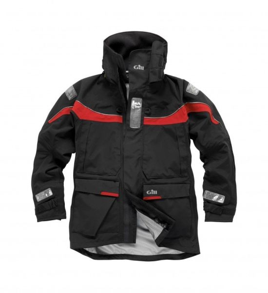 OS1 Erkek Ceket Graphite/Red M