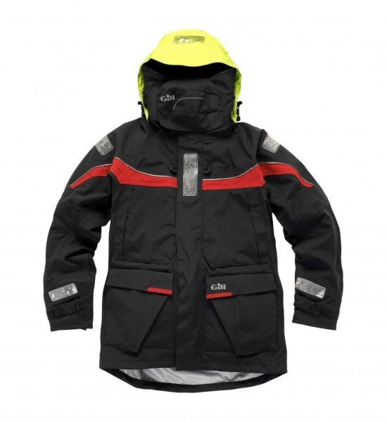 OS1 Erkek Ceket Graphite/Red M