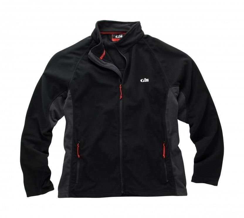Grid Microfleece Erkek Ceket Siyah,L Beden L