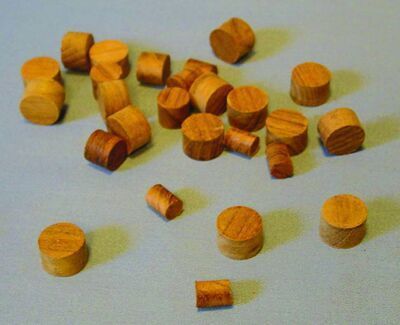 Teak Tapa 20 Parçalık Set 10mm