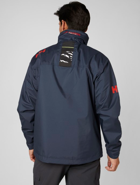 HH CREW MIDLAYER JACKET GRAPHİTE BLUE