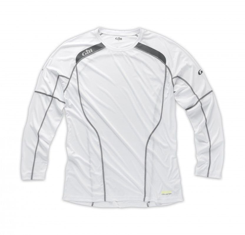 Race Uzun Kol Tişört White S