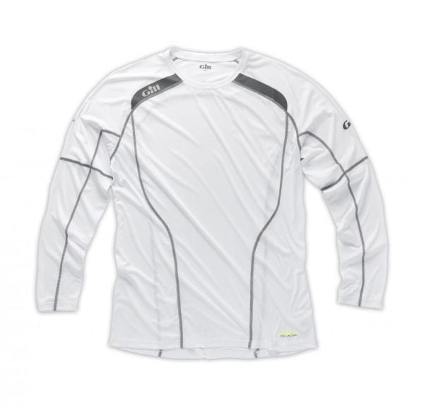 Race Uzun Kol Tişört White S