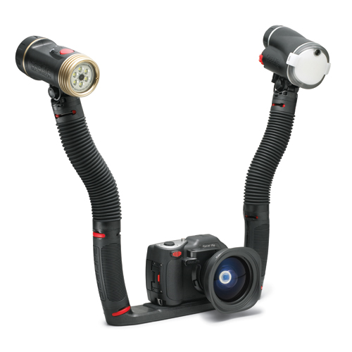 DC1400 HD Sea Dragon Maxx Duo Kamera Set, Yüksek Kol Flash ve Işık, Geniş açı, SL737